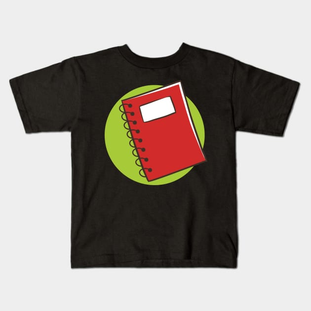 note book Kids T-Shirt by salimax